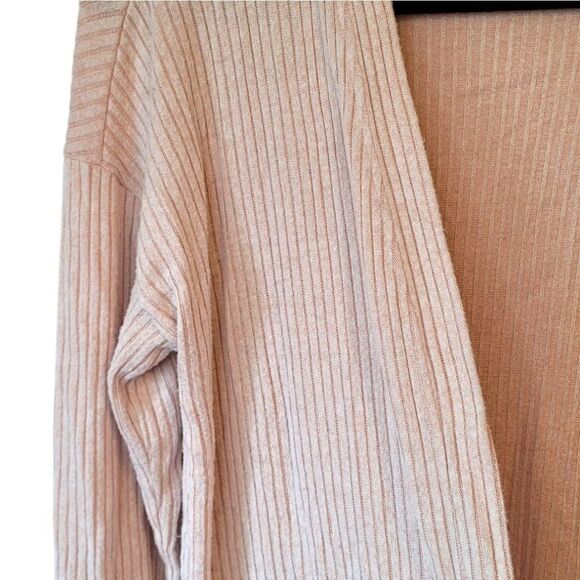 Soma Women's Light Blush Fuzzy Cardigan Size M - Picture 4 of 5